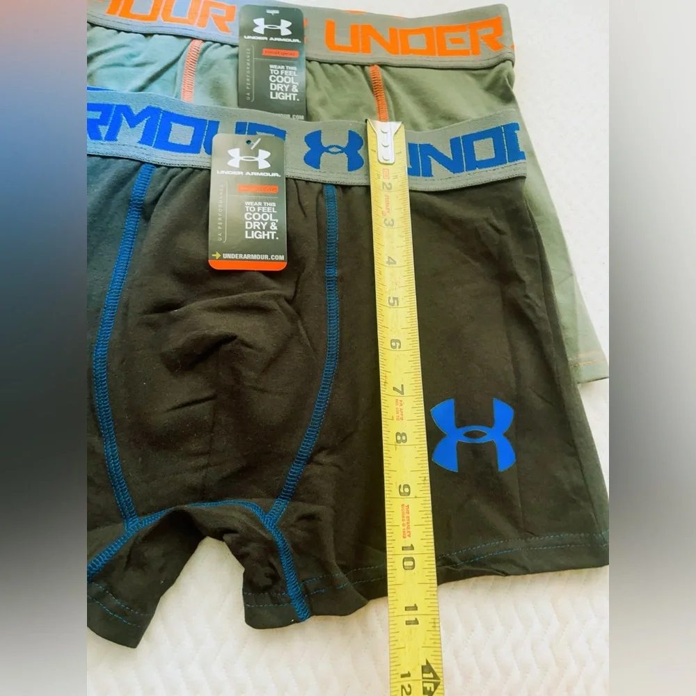 Men 2-Pack Under Armour UA Charged Cotton‎ Boxerjock  Underwear M